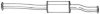 MAZDA FEC840400A Middle Silencer